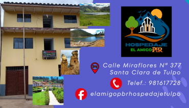 HOSPEDAJE "EL AMIGO PBR" - SANTA CLARA DE TULPO
